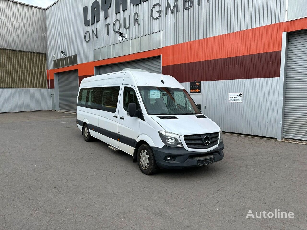 Mercedes-Benz Sprinter 313  CDI, Maxi,  Rampe DoppelKlima passenger van