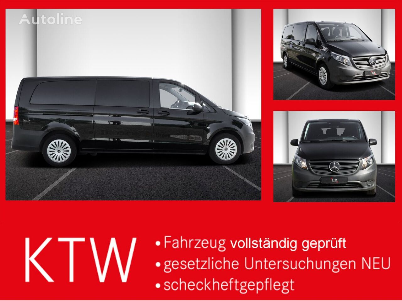 Mercedes-Benz Vito 116TourerPro ,Extralang,2xKlima,Kamera passenger van