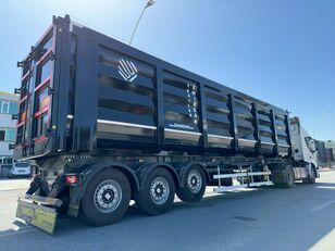 new Emirsan Immediate Delivery From Stock 70 M3 HARDOX ACCORDION TIPPER //   belt semi-trailer
