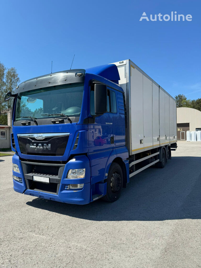 MAN TGX 26.400 box truck