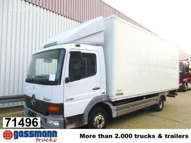 Mercedes-Benz Atego 815 4x2 Umweltplakette gelb/Radio box truck