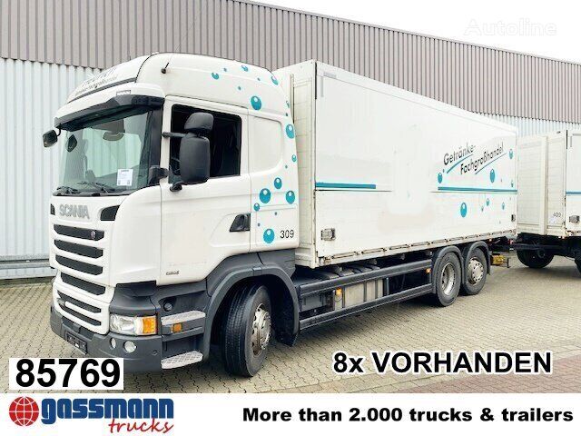 Scania R450 LB 6x2-4 Getränkekoffer, Retarder box truck