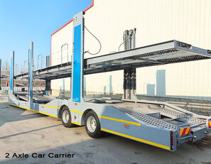 new 2 Axle Car Hauling Trailer for Sale car transporter semi-trailer