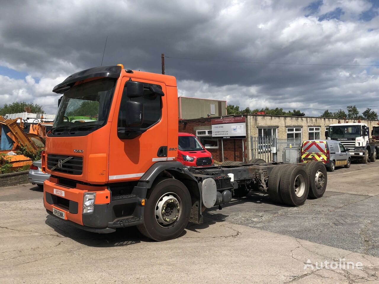 Volvo FE 260 chassis truck