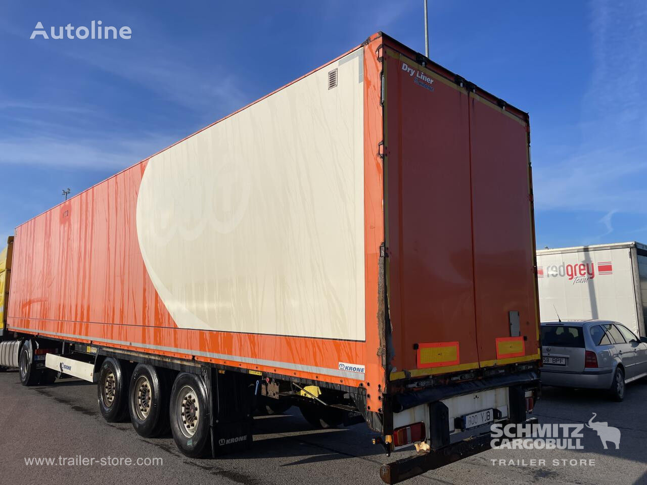 Krone Dryfreight Standard closed box semi-trailer