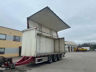 Vang 3-AXEL + LIFTING SIDE & ROOF + REMOTE CONTROL closed box trailer