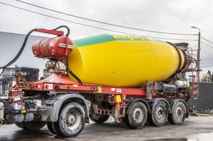 Liebherr BETON MIXER/MALAXEUR/MISCHER-12M³ concrete mixer semi-trailer