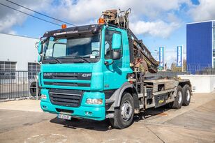 DAF CF 85.410+DIEBOLT 16Ton/m container chassis