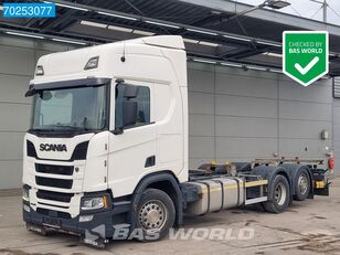 Scania R450 6X2 Retarder Liftachse 2xTanks CR20H ACC Standklima LED container chassis