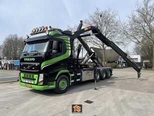 Volvo FH 540 8X4 TRIDEM - ABROL - KRAN PALFINGER - NL SHOW TRUCK container chassis