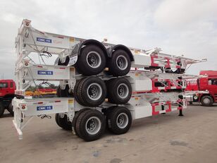 new 40 feet 45 feet 20 feet 3 axles container skeleton semitrailer container chassis semi-trailer