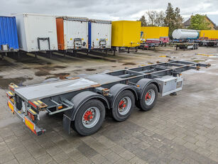 Burg BPO 12-27 3-Assen BPW - ADR EX/II EX/III FL OX AT - Trommelremme container chassis semi-trailer