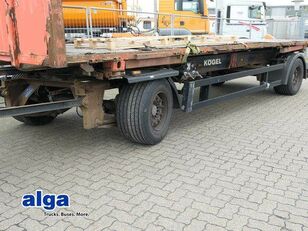 Kögel AWE 18, BDF, SAF, Luftfederung container chassis trailer