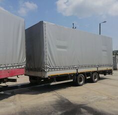Wielton przyczepa TANDEM 2 osie / do zestawu przestrzennego 120m3 curtain side trailer