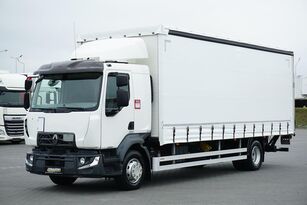 Renault D 16 / 280 KM / ACC / E 6 / FIRANKA + WINDA / ŁAD. 9035 KG / 17  curtainsider truck