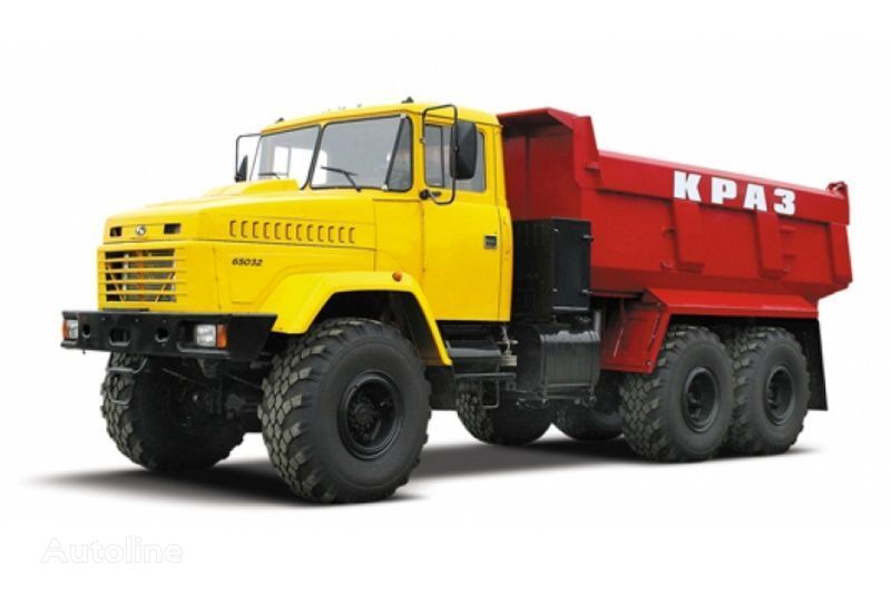 new KrAZ 65032 tip 3  dump truck