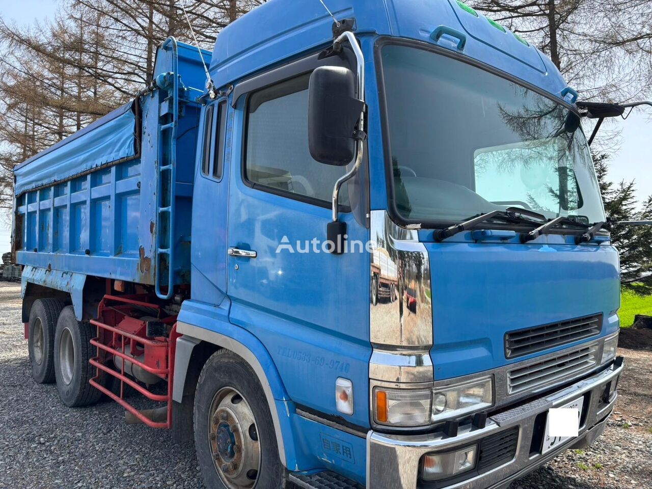 Mitsubishi Super Grate Ten Wheel Dump FV509  dump truck