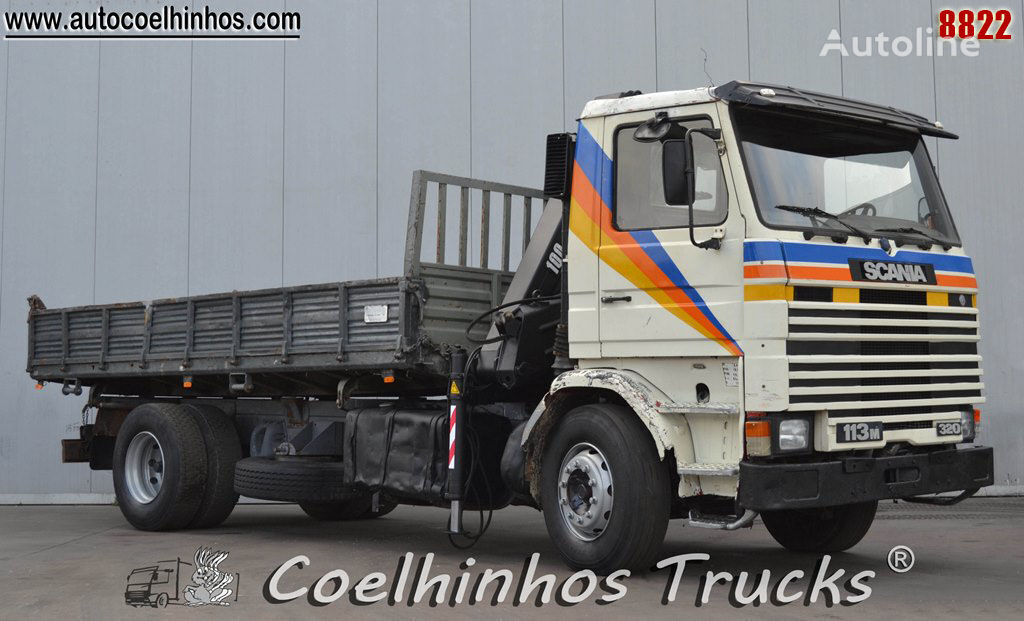 Scania 113H 320 dump truck