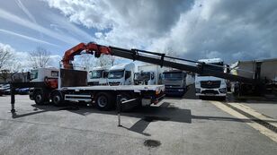 Scania P380 flatbed truck
