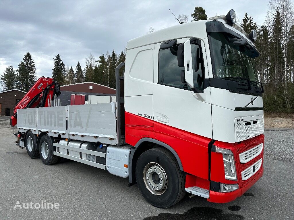 Volvo FH500 flatbed truck