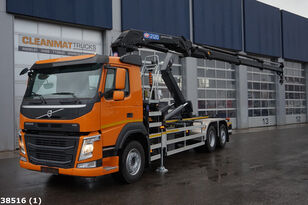 Volvo FM 410 HMF 21 ton/meter laadkraan hook lift truck