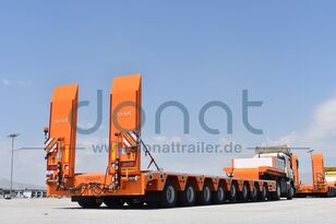 new Donat 8 axle lowbed with hydraulic Gooseneck - Heavy Duty low bed semi-trailer