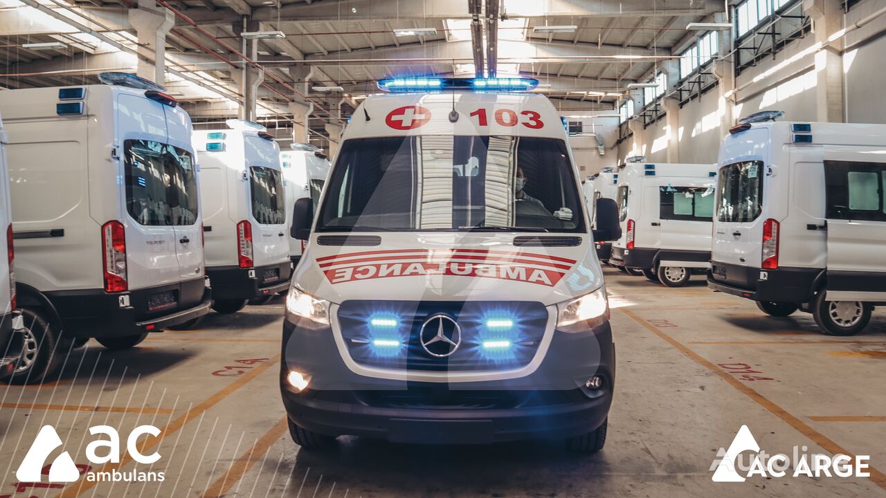 new Mercedes-Benz SPRINTER 417 CDI 2023 EMERGENCY AMBULANCE, SINGLE SLIDING DOOR