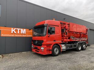 Mercedes-Benz Actros 2532 6x2 NLA Hellmers Kombi 12.000 L combination sewer cleaner