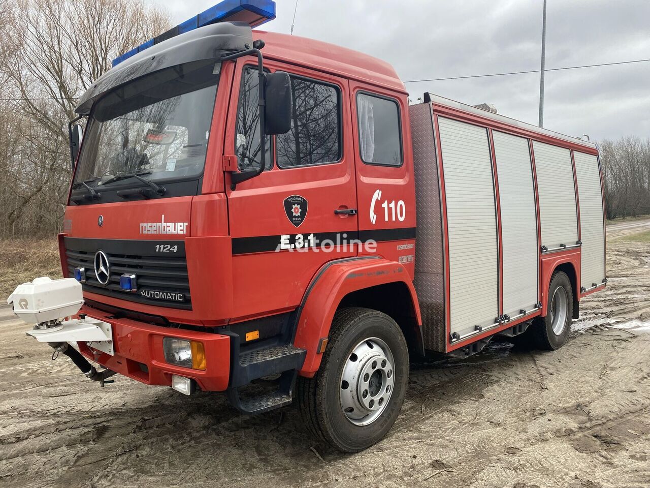 Mercedes-Benz 1124  fire truck