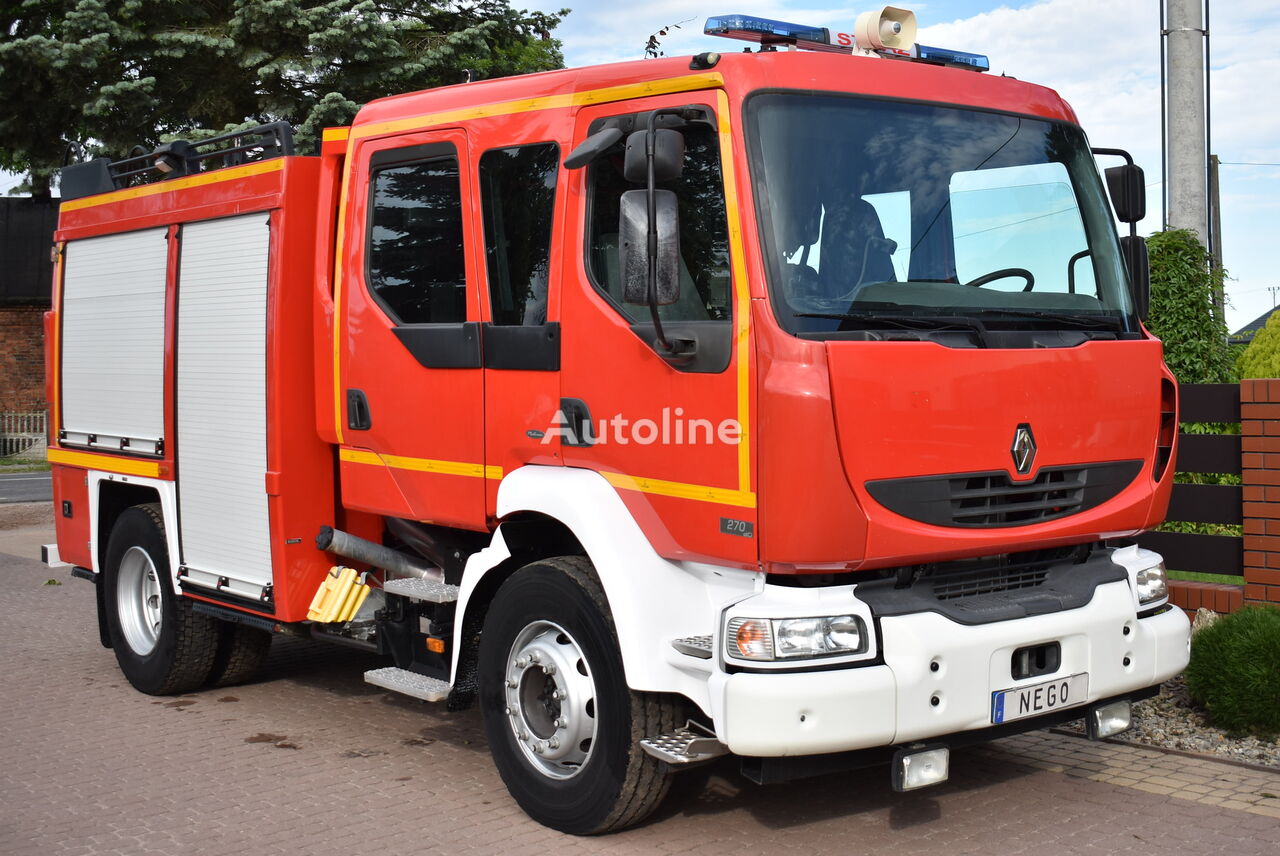 Renault MIDLUM 270 SIDES *2006* FIRE TRUCK IMPORT 8place