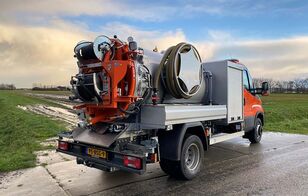 IVECO Compacte riool combi 3000 liter op Iveco chassis | jonggebruikt sewer jetter truck