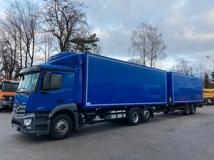 Mercedes-Benz ANTOS 2636  refrigerated truck + closed box trailer