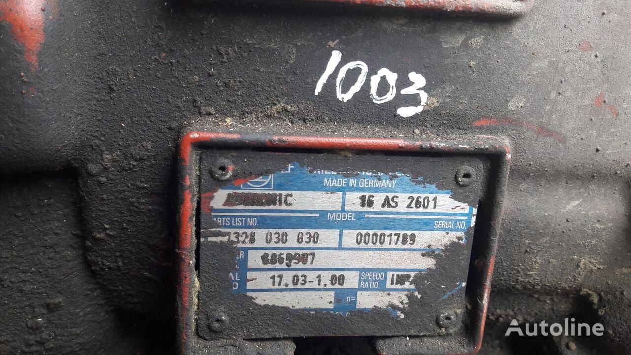IVECO 16AS2601 gearbox for IVECO Stralis truck tractor