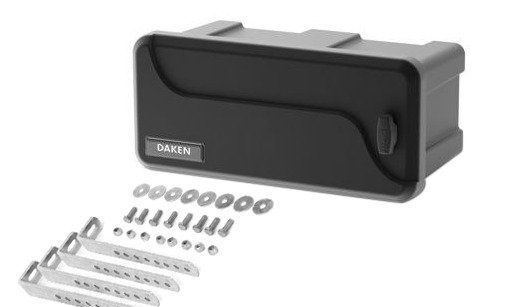 Daken BLACKIT 550 zamek pojedynczy z uchwyt tool box for trailer