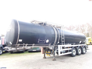 Crossland Bitumen tank inox 33 m3 / 1 comp + compressor + steam heating bitumen tank trailer