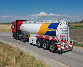 new Alamen Fuel Tanker (Diesel-gasoline) for Sale  fuel tank semi-trailer