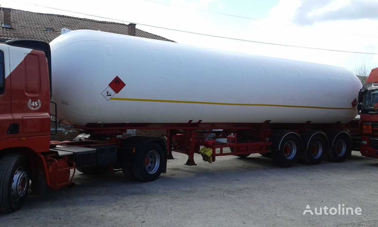 Acerbi 14 G 372 gas tank trailer
