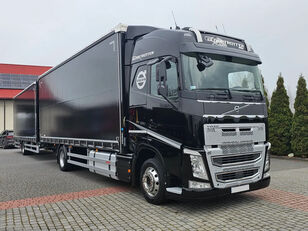 Volvo FH 460 tilt truck + tilt trailer