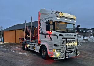 Scania R580 *6x4 *CRANE FTG V10 *SERVICE AGREEMENT  timber truck