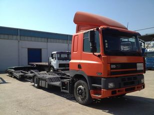 DAF CF85.380 ATI EURO2 TRUCK / TRACTOR TRANSPORT + TANDEM car transporter + car transporter trailer