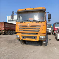 SHACMAN SHAANXI F3000 6x4 drive 10 wheeled tipper truck orange color dump truck