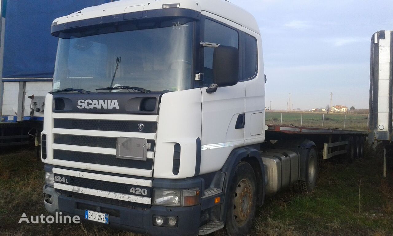 Scania 124L420 truck tractor