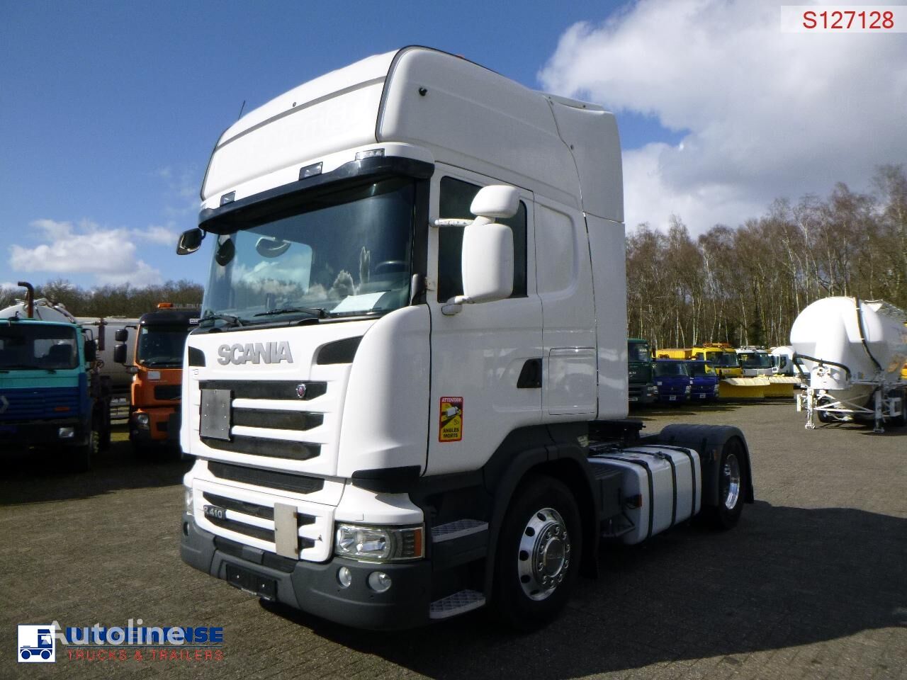 Scania R410 LA 4x2 + Compressor ADR 11-12-2023 truck tractor